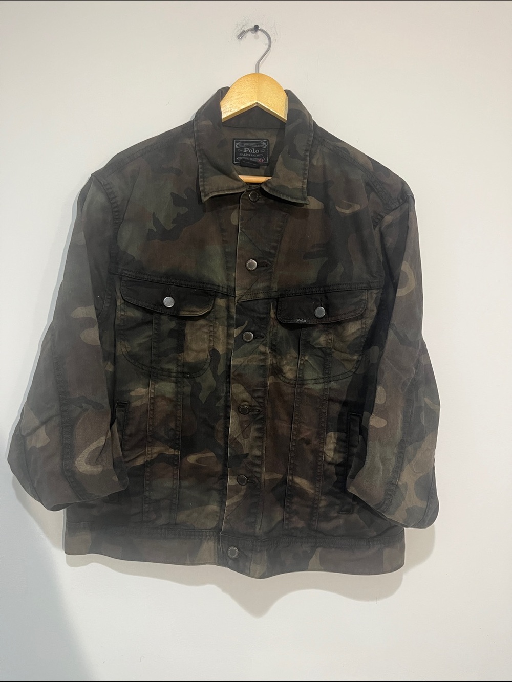 Polo by Ralph Lauren Men’s Camo Field Jacket - Olive & Brown